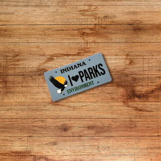 Indiana Environmental License Plate Sticker