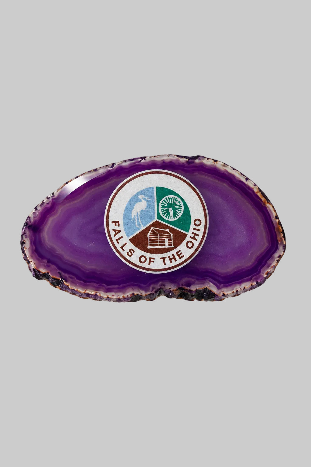 Falls of the Ohio State Park Agate Magnet