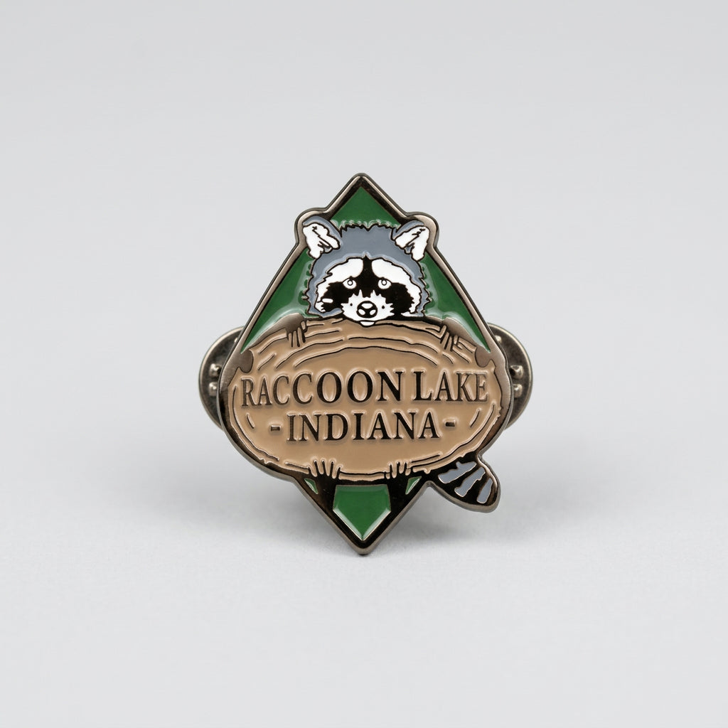 Raccoon Lake Hiking Medallion