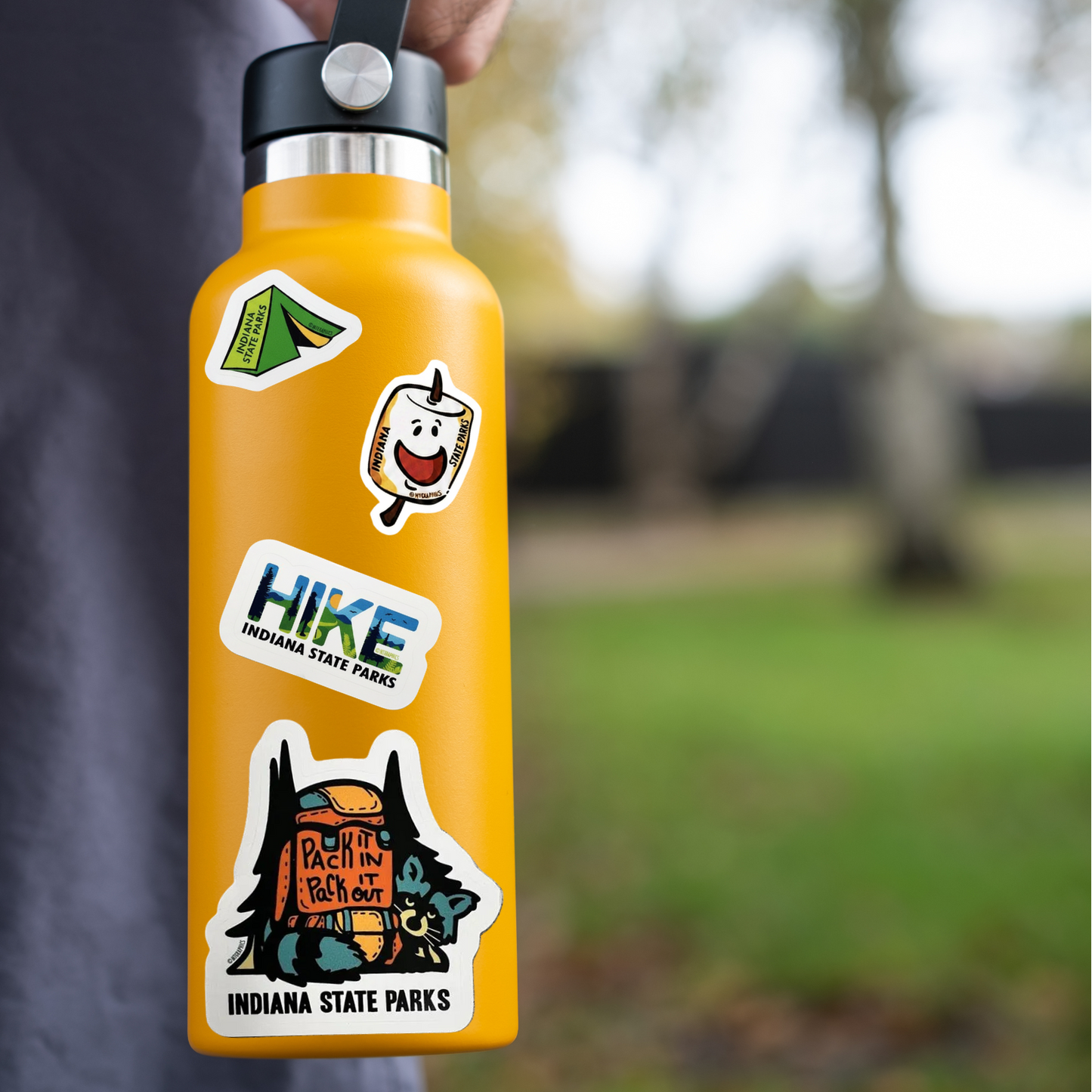 Hike Indiana State Parks Sticker