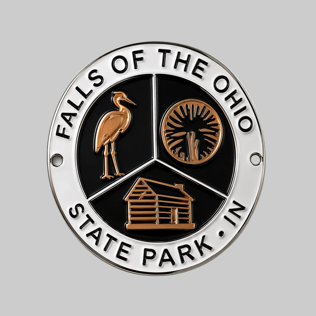 Falls of the Ohio State Park Hiking Medallion
