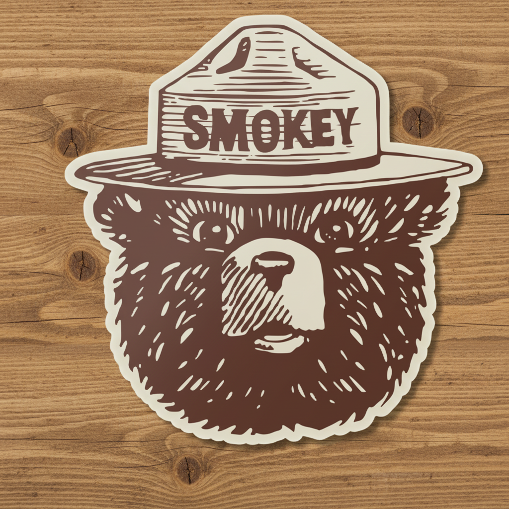 Smokey Logo Magnet