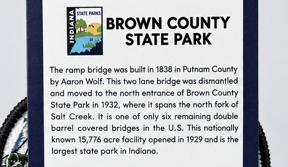 Brown County Covered Bridge Patch