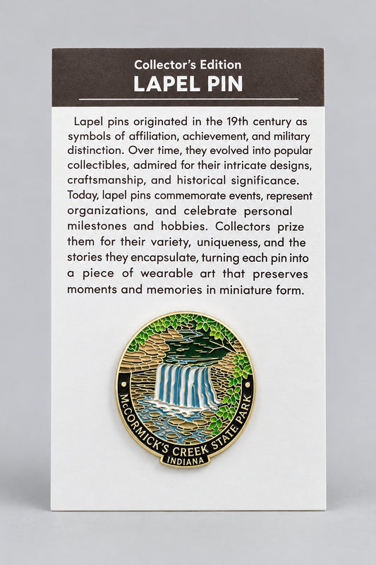 McCormick's Creek State Park Lapel Pin