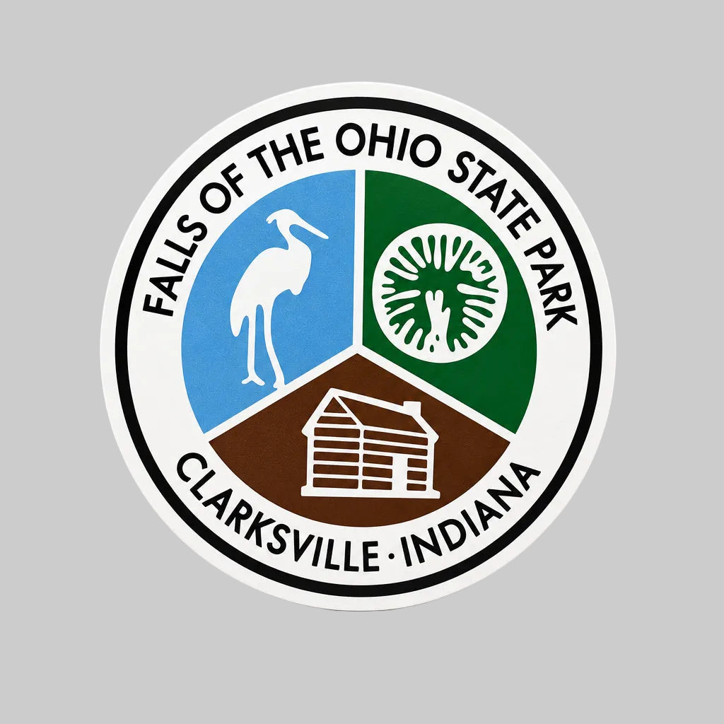Falls of the Ohio State Park Sticker
