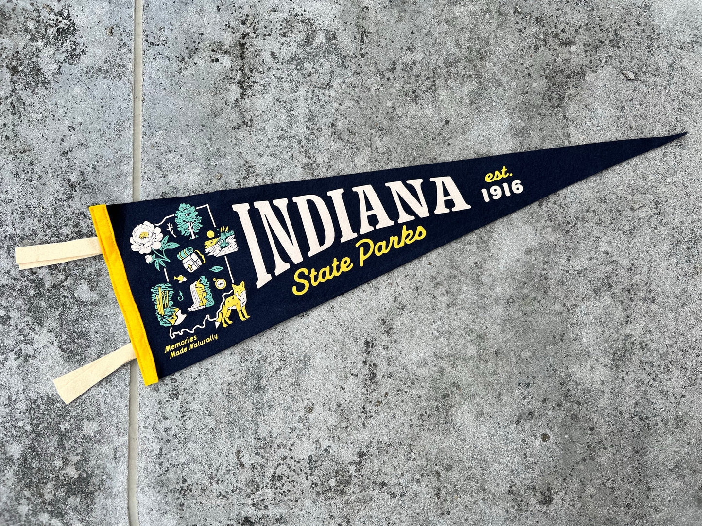 Indiana State Parks x Oxford Pennant