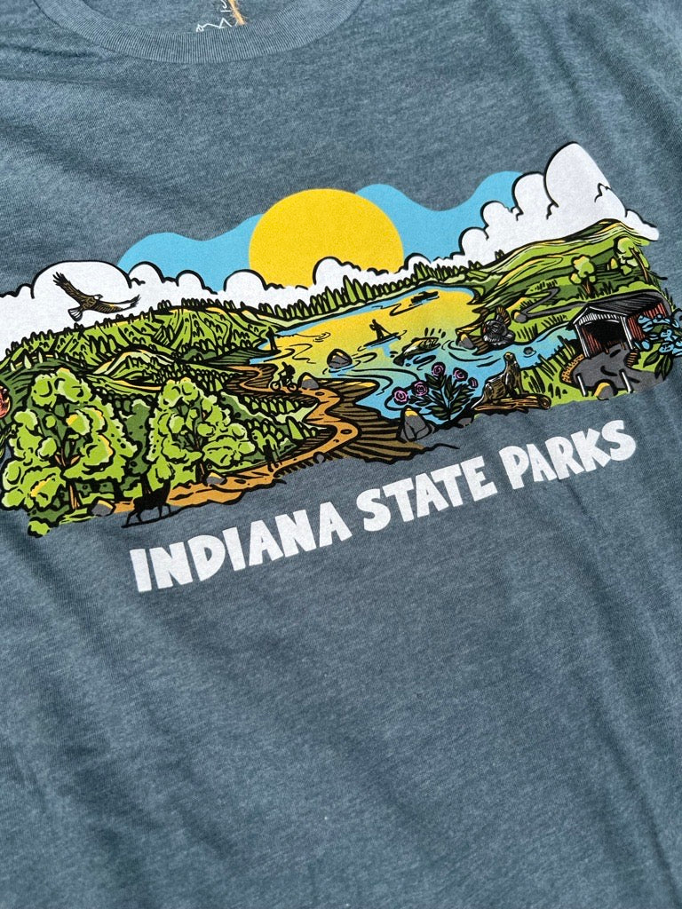 Wild Tribute Indiana State Parks T-Shirt