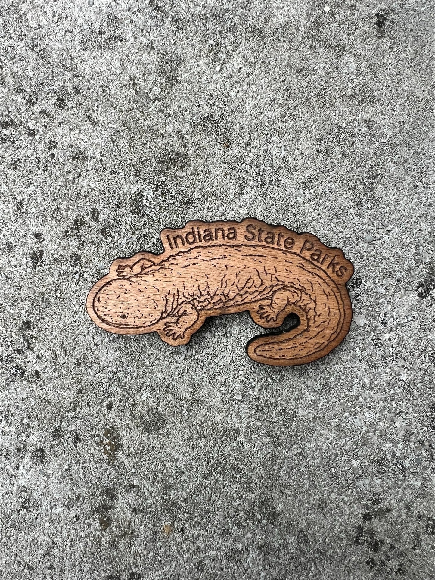 Indiana State Parks Hellbender Magnet