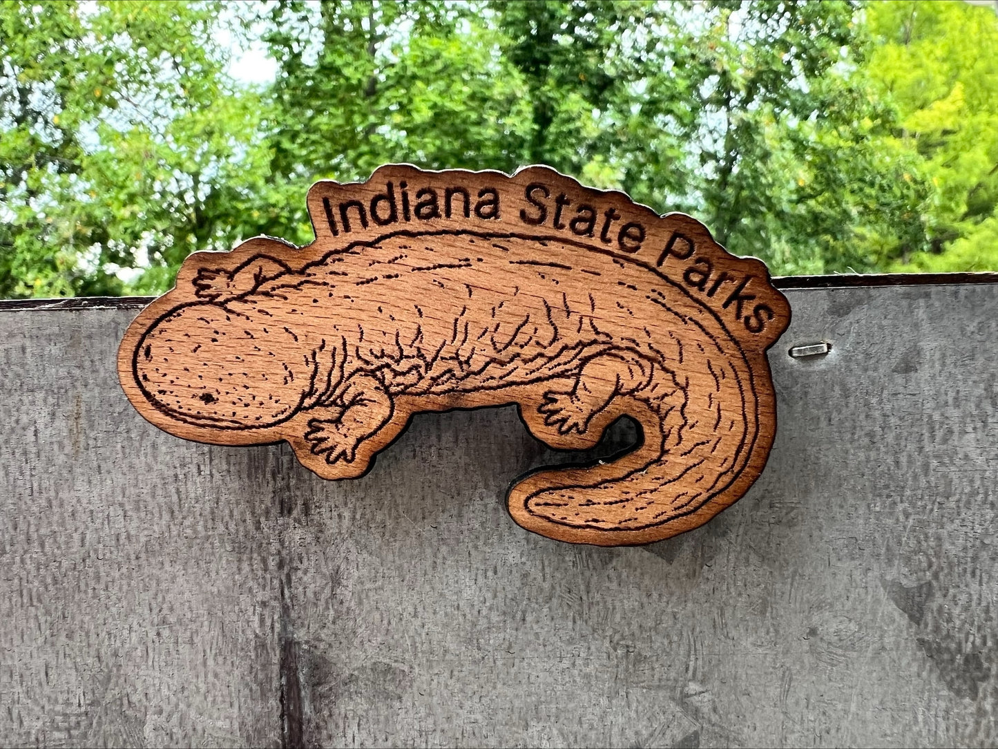 Indiana State Parks Hellbender Magnet