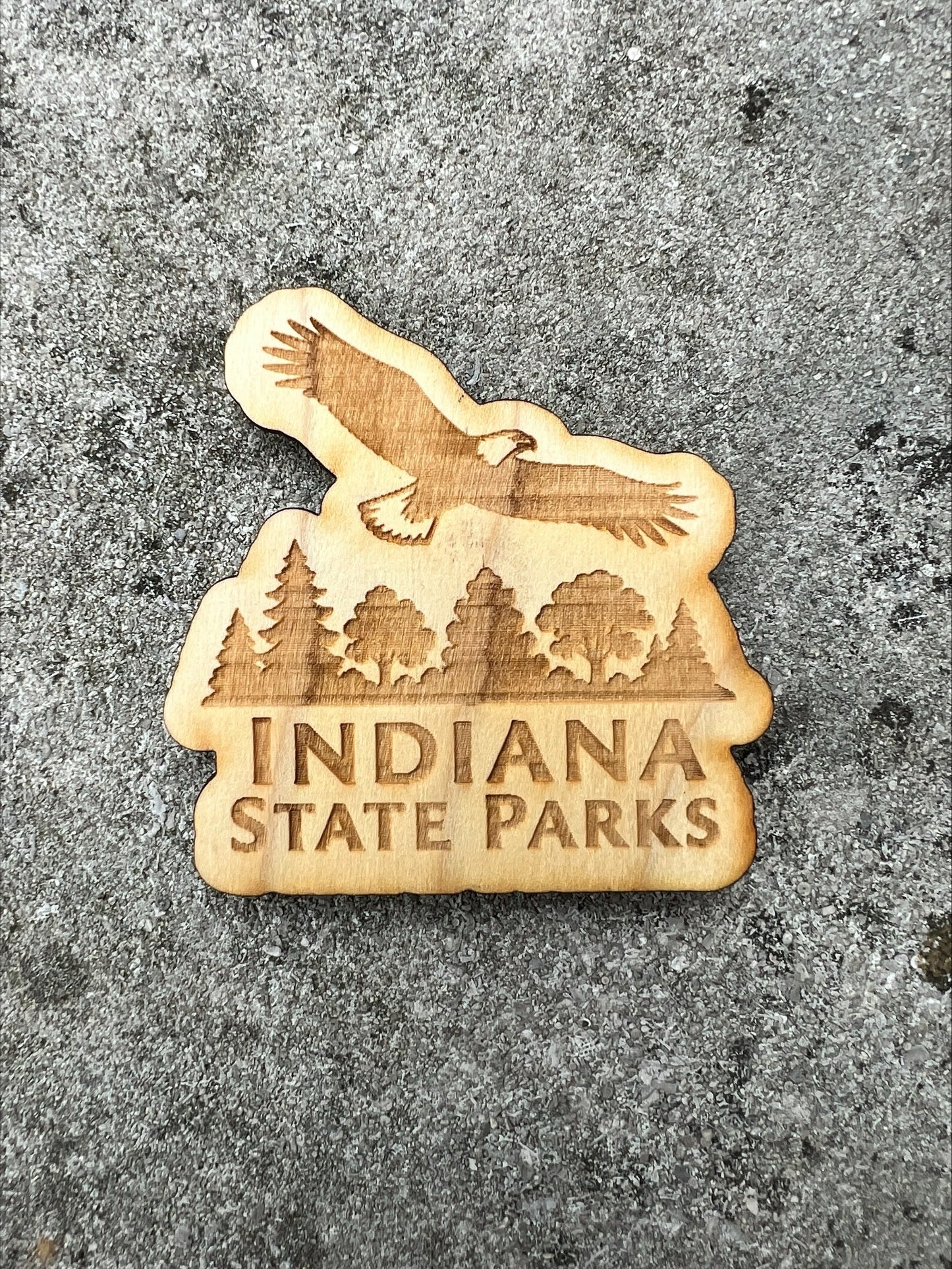Indiana State Parks Eagle Magnet