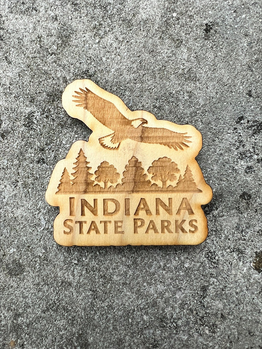 Indiana State Parks Eagle Magnet