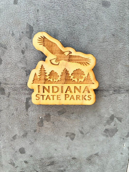 Indiana State Parks Eagle Magnet
