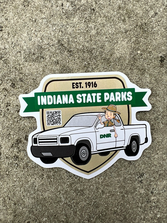 Indiana State Parks Truck Magnet