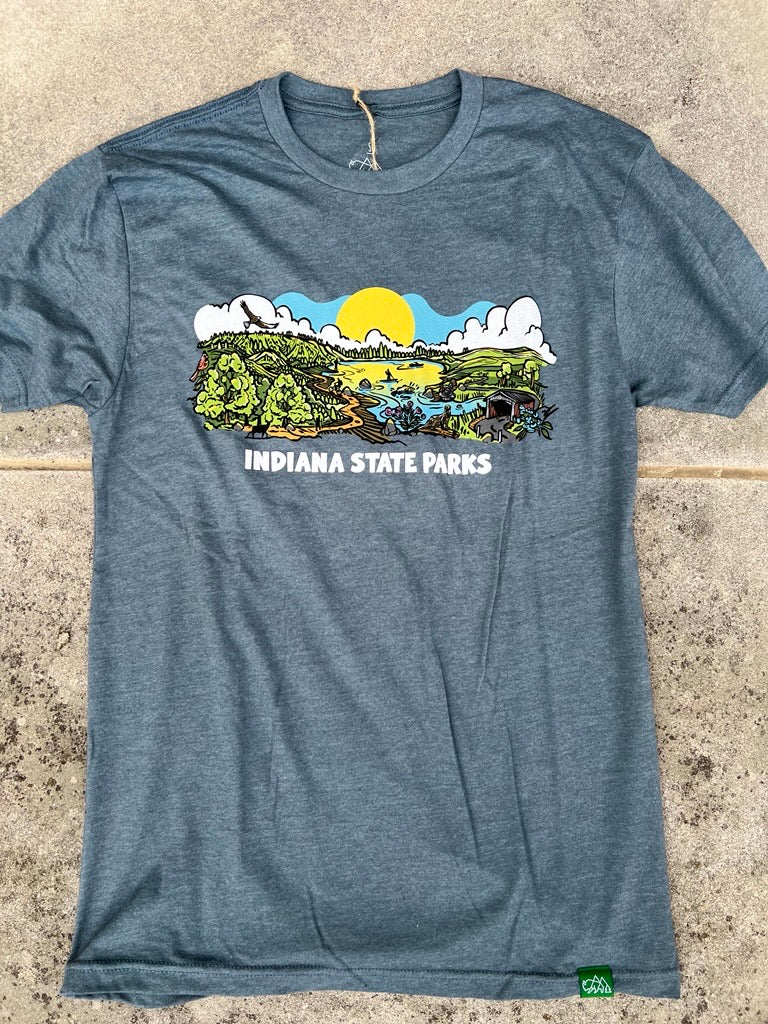 Wild Tribute Indiana State Parks T-Shirt