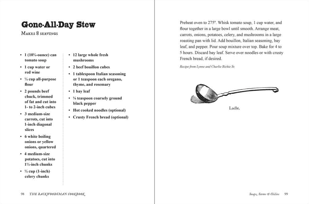 The Backwoodsman Cookbook