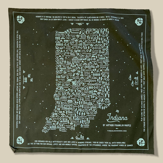 Indiana State Parks Bandana