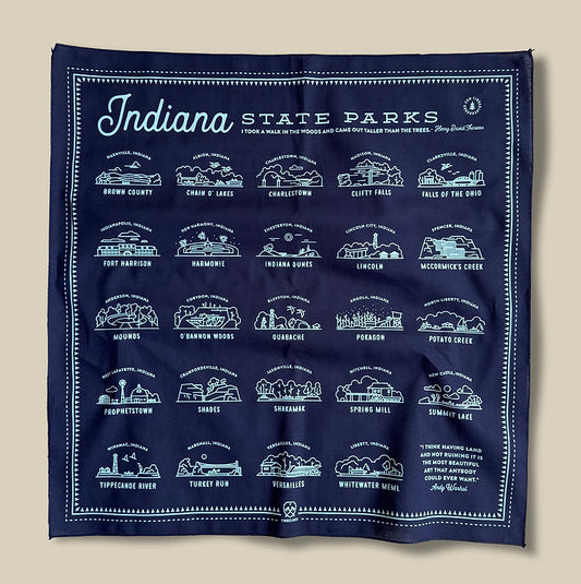 Indiana State Parks Bandana
