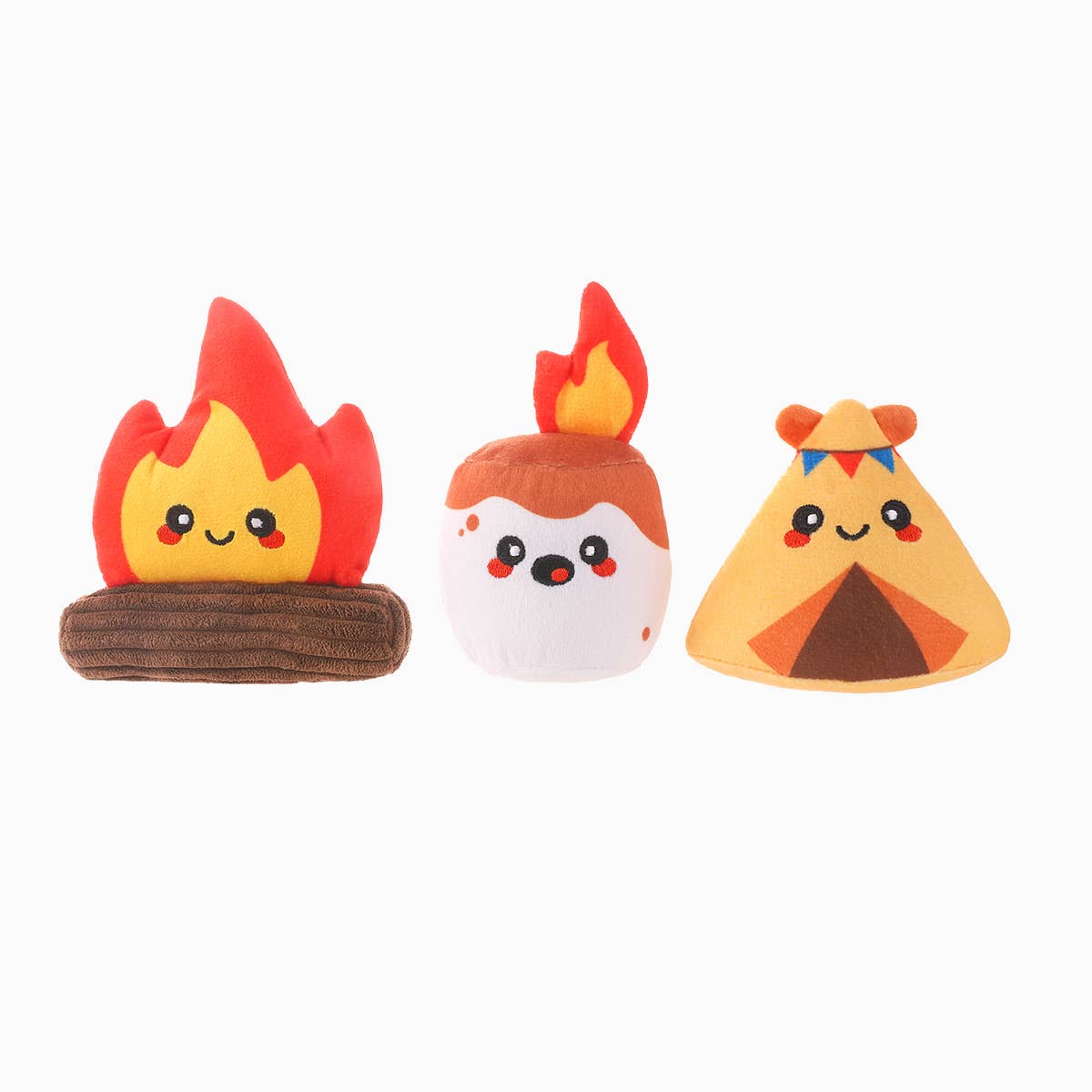 Camping Dog Plush Toy