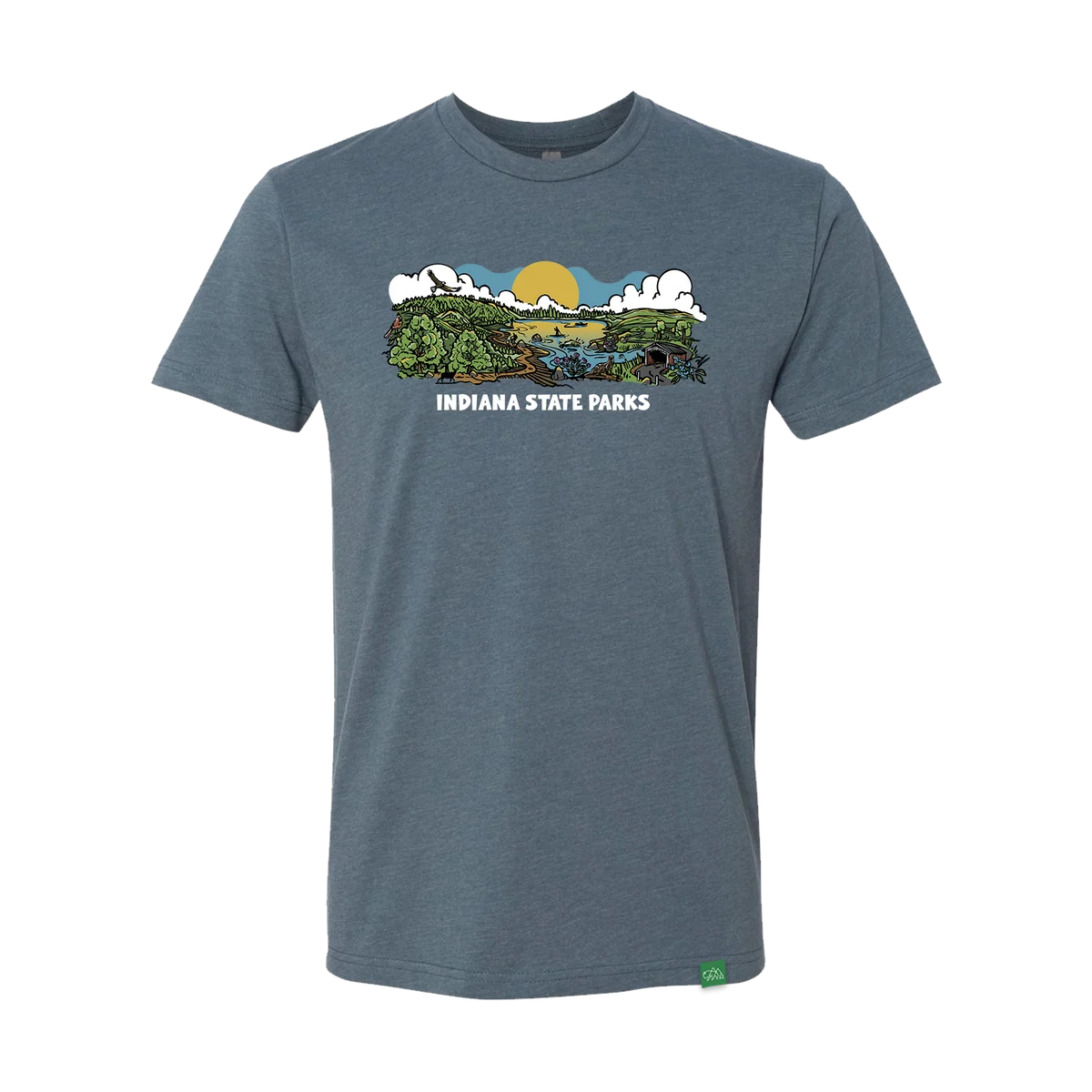 Wild Tribute Indiana State Parks T-Shirt